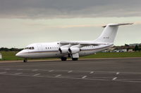 A6-RJE @ EGMC - Taxiing to stand main apron. - by Alan Pratt