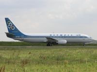 SX-BKA @ EHAM - Taxi to the gate of Amsterdam Airport - by Willem Goebel
