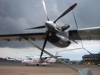 G-SSWC @ EGMC - engine detail - by Alan Pratt