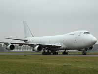 N712CK @ AMS - Taxi to the Cargo gate on Schiphol Airport Amsterdam - by Willem Goebel