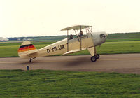 D-MLUA @ EHLE - Home build biplane - by Henk Geerlings
