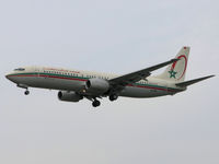 CN-RNP @ EHAM - Landing on runway C18 of Amsterdam Airport - by Willem Goebel
