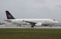 EI-TAD @ MIA - Taca A320 departing Runway 12 - by Florida Metal