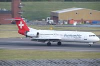 HB-JVE @ EGBB - Slowing down after arrival from Zurich - by Alex Butler-Bates