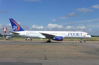 G-FJEA @ EGMC - Preparing for departure after visit to paintshop. - by Alan Pratt