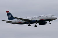 N620AW @ DFW - US Airways Landing at DFW Airport
