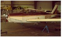 N8281P @ KCOE - Image with gear up, during it's annual. - by The Mechanic