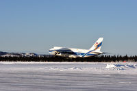 RA-82074 @ CYYR - Off rnwy 26 - by Brian K Bishop