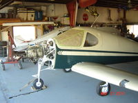 N3057K - on it's feet, wing and fuselage reunited