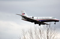 N7777B @ CYYR - Landing rwy26 - by Brian K Bishop