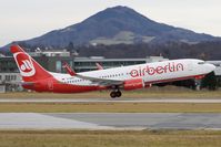 D-ABKC @ LOWS - Air Berlin 737-800