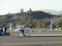 N620CS @ POC - Being pushed to transient parking area - by Helicopterfriend