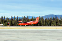C-GIMK @ CYYR - rwy26 - by Brian K Bishop