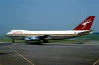 VH-EBH @ EGBB - The first B747 to land at Birmingham sometime in the second half of 1970`s. - by Alan Pratt