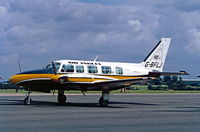 G-BFLJ @ EGBB - On apron outside maintenance hangar. - by Alan Pratt