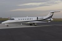 G-SOVB @ EGSH - Arriving at SaxonAir after the sun had set.
