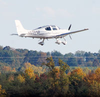 N578SP @ KDAN - Cirrus SR 22 departing Danville Regional.. - by Richard T Davis