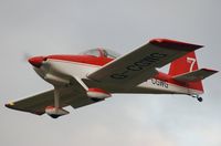 G-CGWG @ EGFH - Finals Runway 28. - by Roger Winser