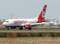 D-AHIA @ EHAM - Landing on runway R18 of Amsterdam Airport - by Willem Goebel