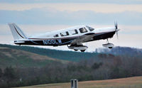 N100LW @ KDAN - 1980 Piper PA 32-301 Saratoga departing Danville Regional. - by Richard T Davis