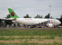 TC-ACY @ EHAM - Loading Cargo on the gate of Amsterdam Airport - by Willem Goebel