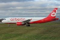 D-ABFN @ EGBB - Air Berlin's 2010 Airbus A320-214, c/n: 4510 at Birmingham UK - by Terry Fletcher