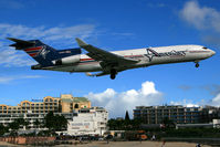 N395AJ @ SXM - visitor - by Wolfgang Zilske