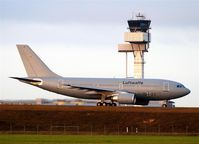 10 23 @ EDDP - German Air Force flight to a middle east destination on the way to rwy 26R. - by Holger Zengler