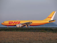 OO-DLC @ EHAM - Taxi to the Cargo gate of Amsterdam Airport - by Willem Goebel