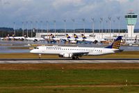 D-AEMB @ EDDM - Touch down of an Augsburg Airways supporter aircraft... - by Holger Zengler