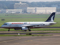 TC-OGJ @ EHAM - Taxi to the runway L18 of Amsterdam Airport - by Willem Goebel