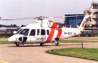 PH-NZV @ EHKD - Schreiner North Sea Helicopters, Den Helder Airport Open House. - by Henk Geerlings