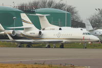 N197KA @ EGGW - Dassault Aviation FALCON 2000EX, c/n: 182 at Luton - by Terry Fletcher