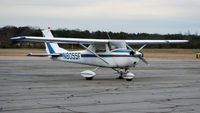 N8055F @ KDAN - 1966 Cessna 150F in Danville Va. - by Richard T Davis