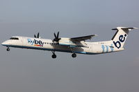 G-JECP @ EDDL - Flybe, De Havilland Canada DHC-8-402Q, CN: 4136 - by Air-Micha