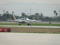 N7503Y @ CNO - Take off roll on runway 26R - by Helicopterfriend