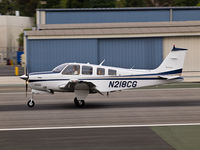 N218CG @ KSMO - N218CG arriving on RWY 21 - by Torsten Hoff
