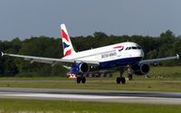 G-EUUG @ LFSB - moments prior touchdown - by Friedrich Becker