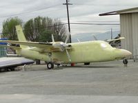 XC-AA56 @ CNO - In the paintshop area with a primer coat on her and parts taped up, waiting for paint - by Helicopterfriend