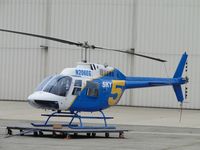 N206EG @ ONT - Awaiting re-fueling before heading out - by Helicopterfriend