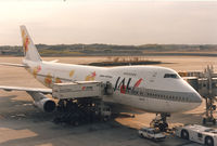 JA8116 @ NRT - Japan Air Lines , Super Resort Express - by Henk Geerlings