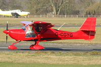 G-CGYG @ EGBO - at the Icicle 2012 fly in - by Chris Hall