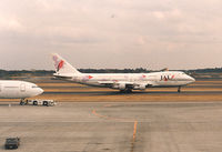 JA8106 @ NRT - Japan Air Lines , Super Resort Express - by Henk Geerlings