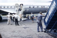 N6526C @ MDW - My mother, my little sister and me immigrated into the states with this PanAmerican Clipper great lakes 1954.
Route KPH, SNN,KEF,YQX,DTW,MDW  24h.
My father met us and took the photo - by Birger Wiik