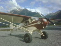 N43121 - NC-43121 reborn in May, 2011.  Photo taken at the base of Pioneer Peak near Palmer, Alaska. - by Rod Hanson