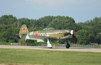 N1157H @ KOSH - YAK-9U-M - by Mark Pasqualino