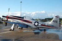 SE-BIL @ EKRK - Mustang owned by Biltema of Sweden parked at Roskilde airport. Previously NL405HC.