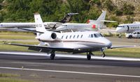 N611QS @ TNCM - N611QS