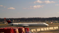 N932DN @ KDCA - Taxi mfor takeoff at National - by Ronald Barker