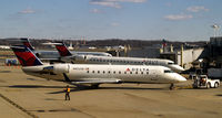 N8525B @ KDCA - Push back at National - by Ronald Barker